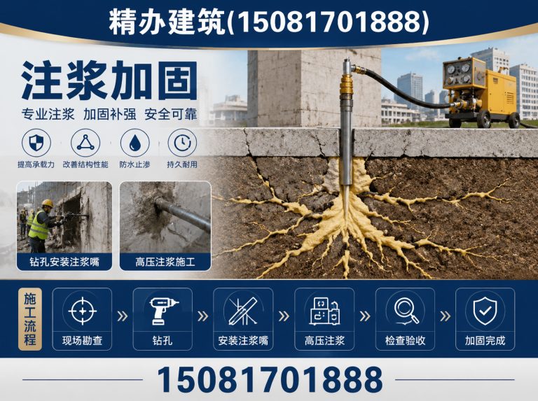 邯郸地基注浆加固展示图